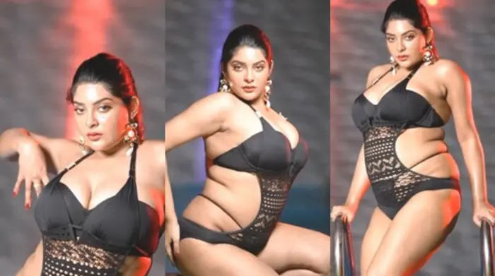Big Boobs Chubby Tanker Model Shoot Lingerie Watch Video