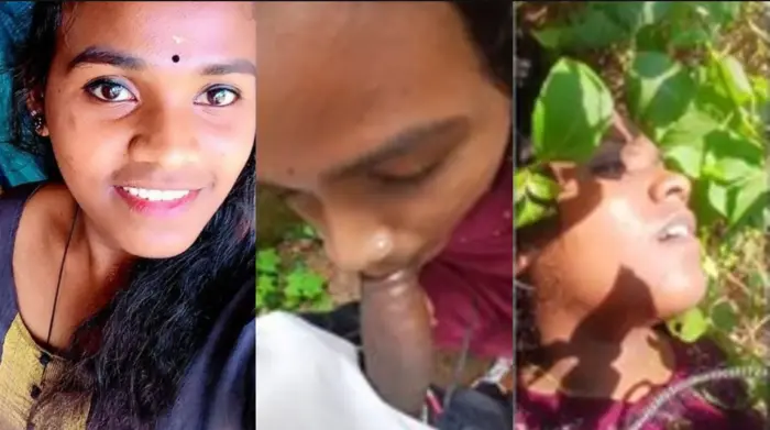 Cute Mallu Girlfriend Giving Blowjob Riding & Fucking Outdoor XXX